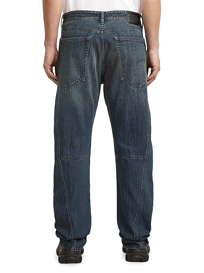 Contor 3D Regular Straight-Leg Jeans