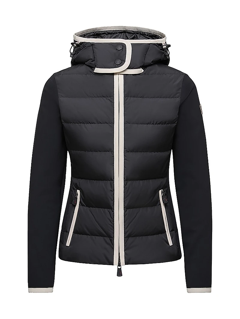 Down-Filled Hoodie Coat