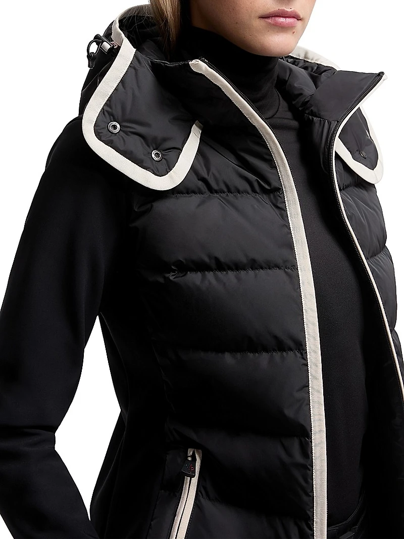 Down-Filled Hoodie Coat