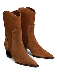 Victoria Saddle Suede Boots