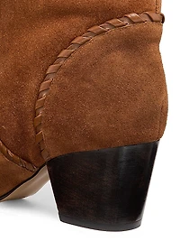 Victoria Saddle Suede Boots