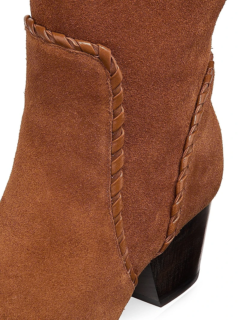 Victoria Saddle Suede Boots