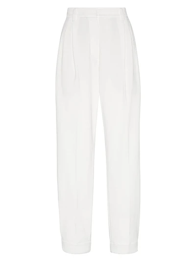 Techno Cotton Piqué Sartorial Baggy Trousers