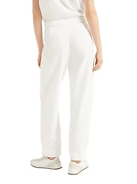Techno Cotton Piqué Sartorial Baggy Trousers