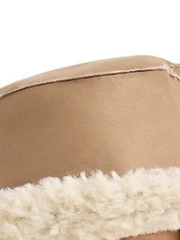 Fuzzy Shearling Bucket Hat