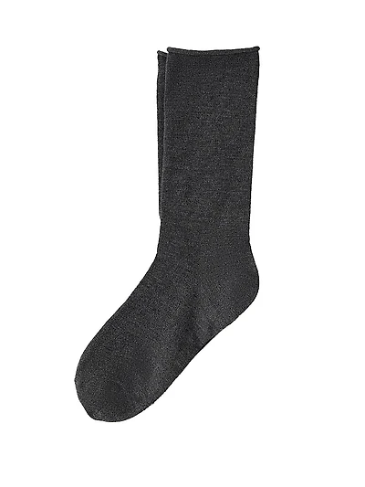 Stretch Cashmere Knit Socks