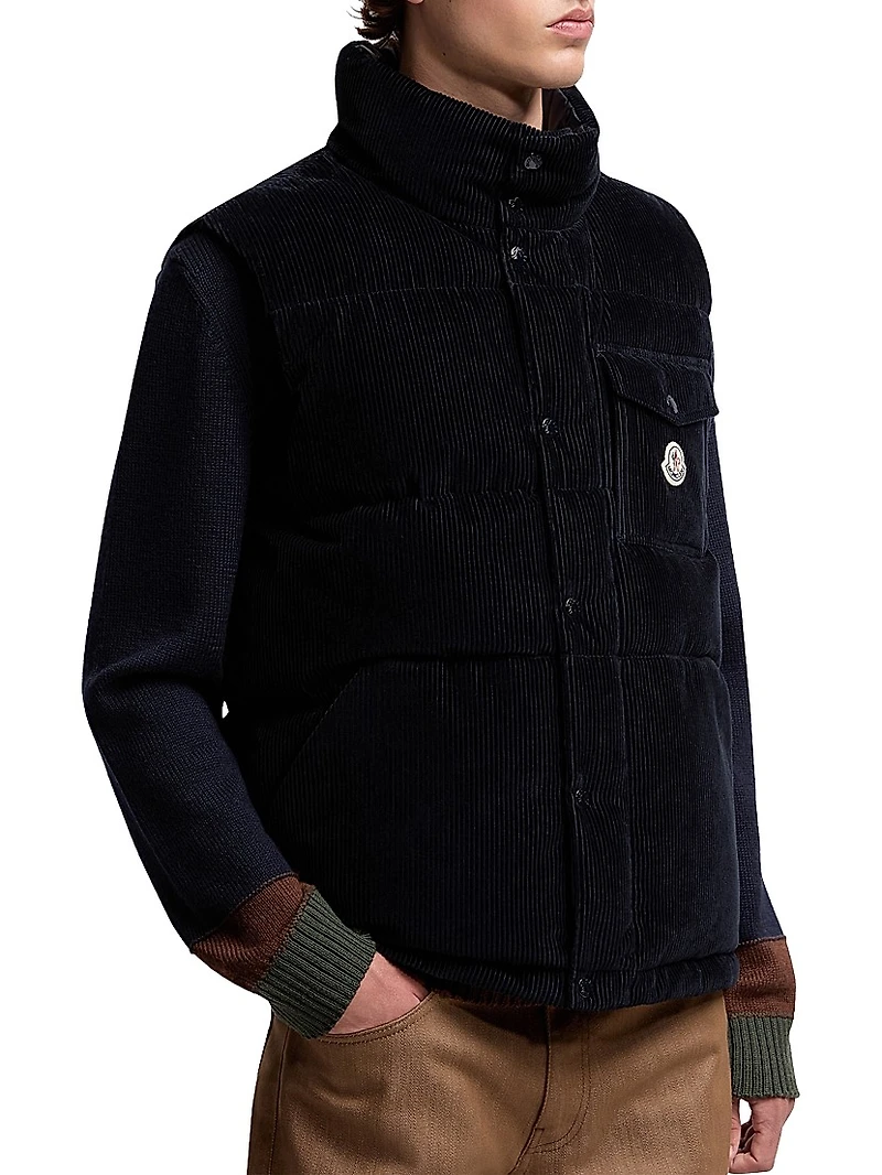 Agen Puffer Vest Corduroy
