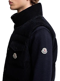 Agen Puffer Vest Corduroy