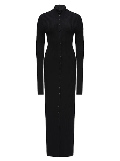 Moncler x EE72 by Edward Enninful Wool Dress