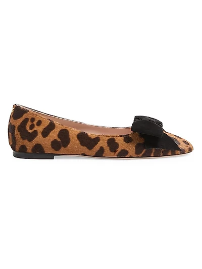 Bowow Ballerinas Pony-Effect Calfskin