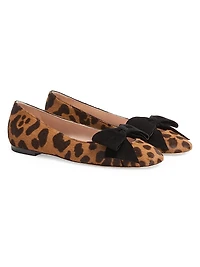 Bowow Ballerinas Pony-Effect Calfskin