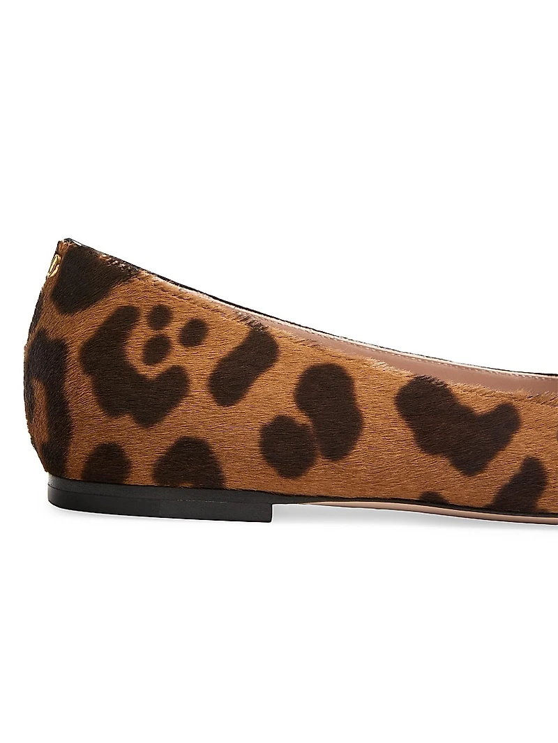 Bowow Ballerinas Pony-Effect Calfskin
