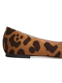 Bowow Ballerinas Pony-Effect Calfskin