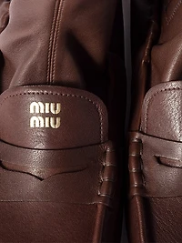 Ruches Nappa Leather Boots