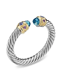 Renaissance Cable Flex Bracelet Sterling Silver