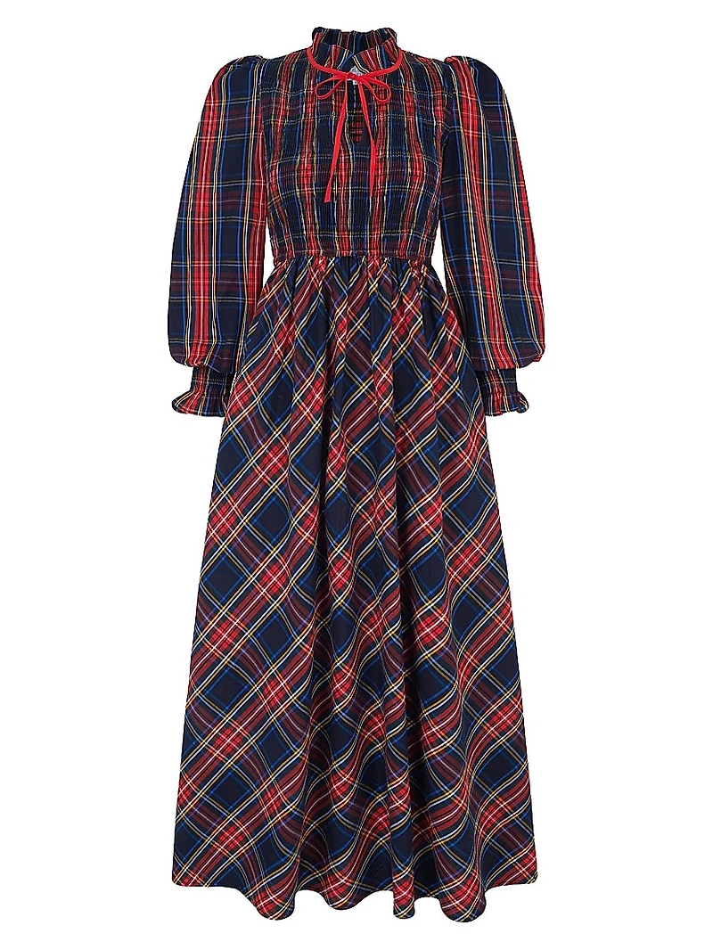 Midnight Tartan Izzy Dress