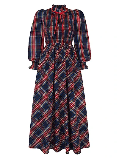 Midnight Tartan Izzy Dress