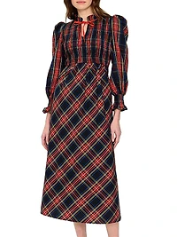Midnight Tartan Izzy Dress
