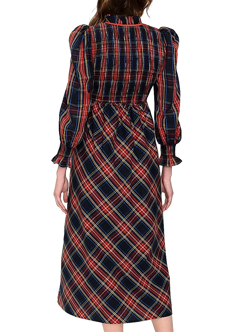 Midnight Tartan Izzy Dress