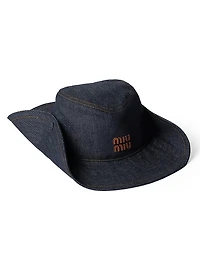 Denim Cowboy Hat