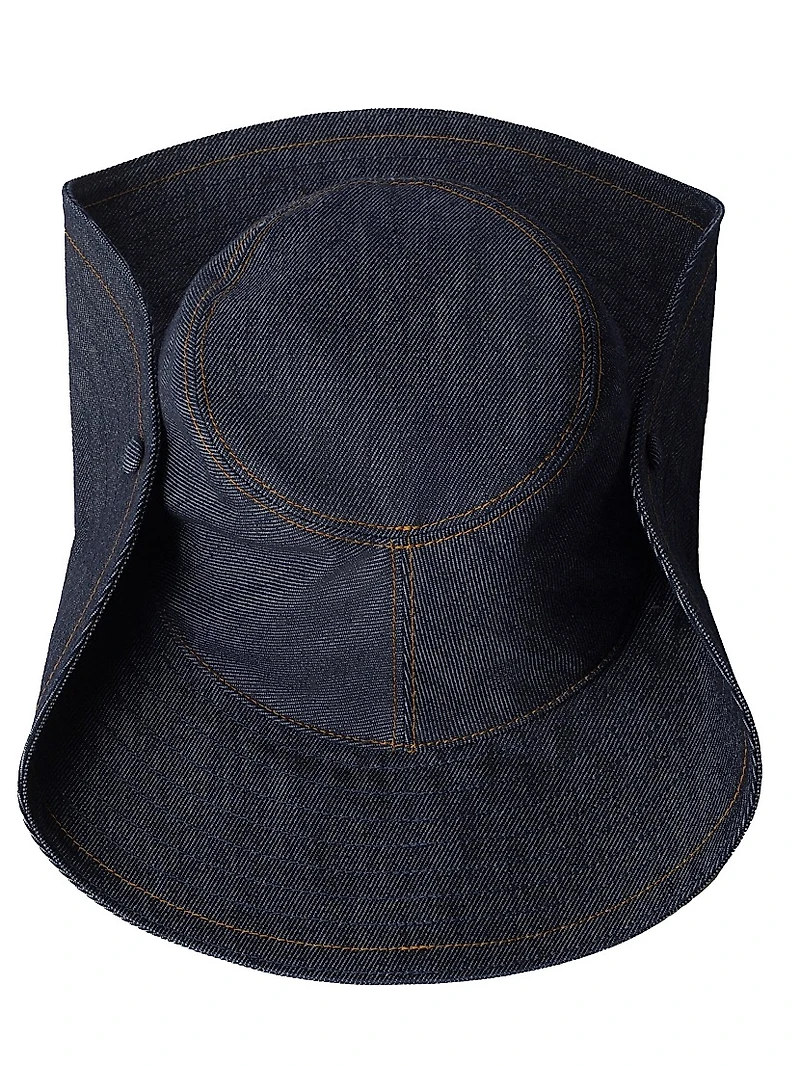 Denim Cowboy Hat