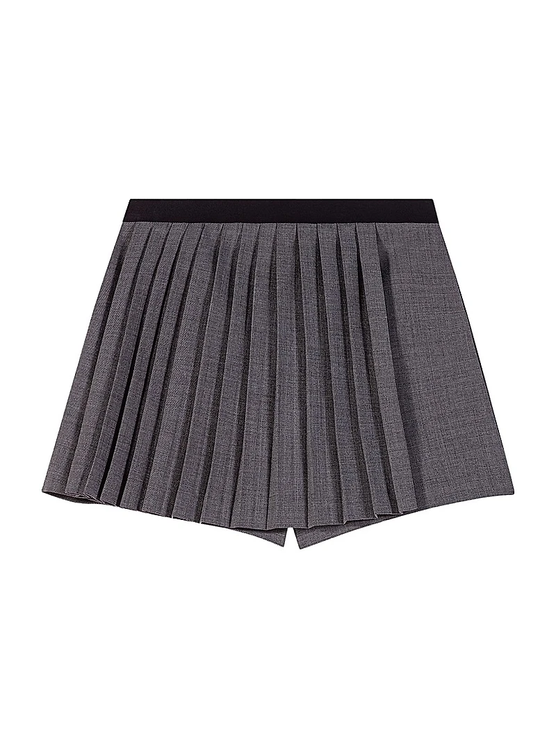 Pleated Skort