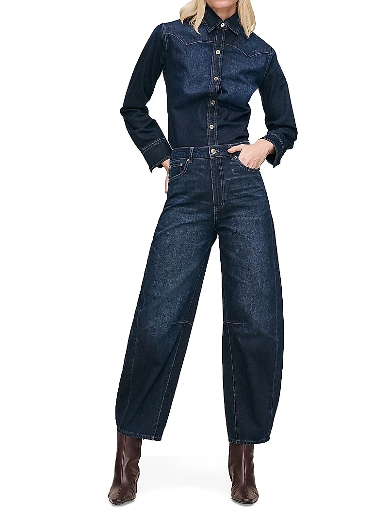 Miro Barrel High Rise Jeans