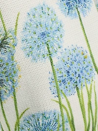 Allium-Printed Cotton-Blend Sweater