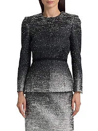 Ombré Bouclé Jacket