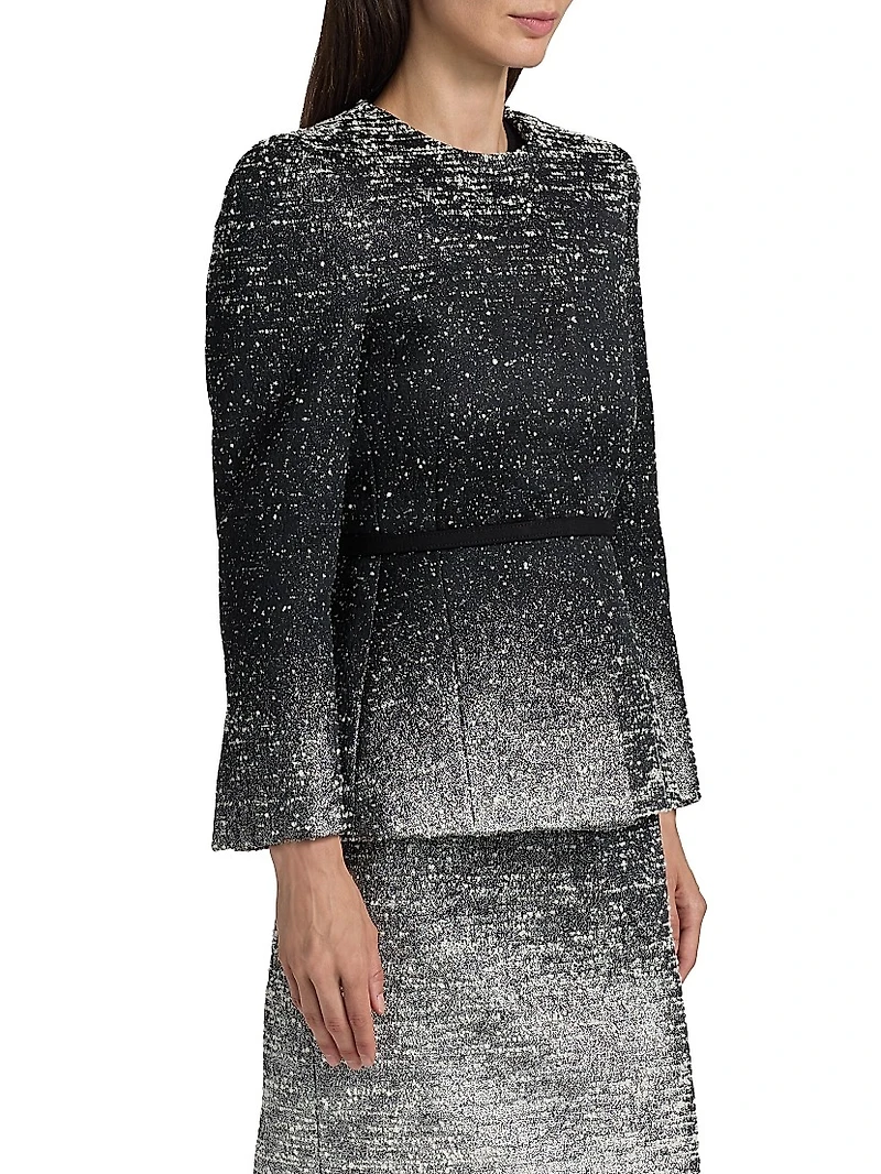 Ombré Bouclé Jacket