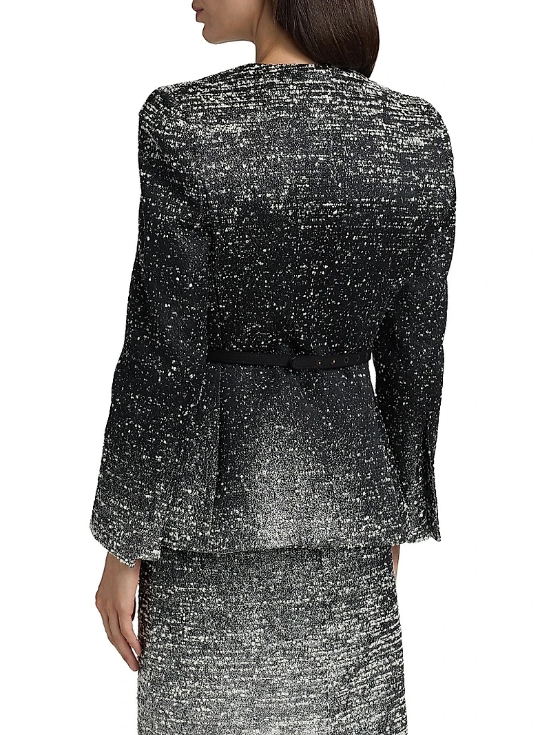 Ombré Bouclé Jacket
