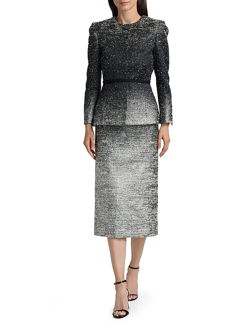 Ombré Bouclé Jacket