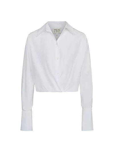 Taken Cotton Wrap Shirt