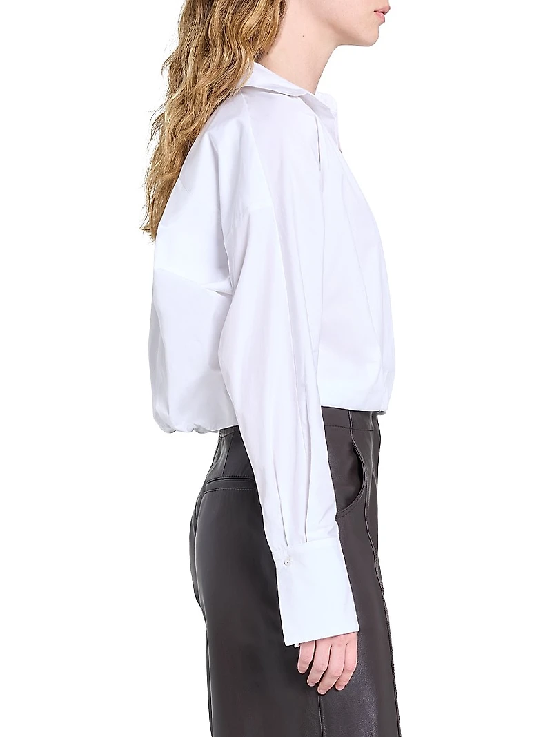 Taken Cotton Wrap Shirt