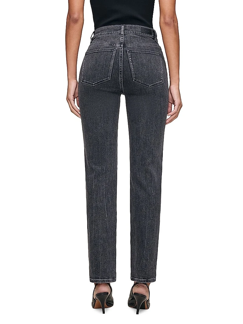 Halle Straight High Rise Instasculpt Jeans
