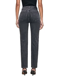 Halle Straight High Rise Instasculpt Jeans