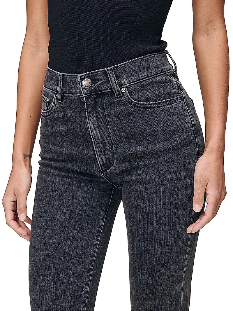 Halle Straight High Rise Instasculpt Jeans