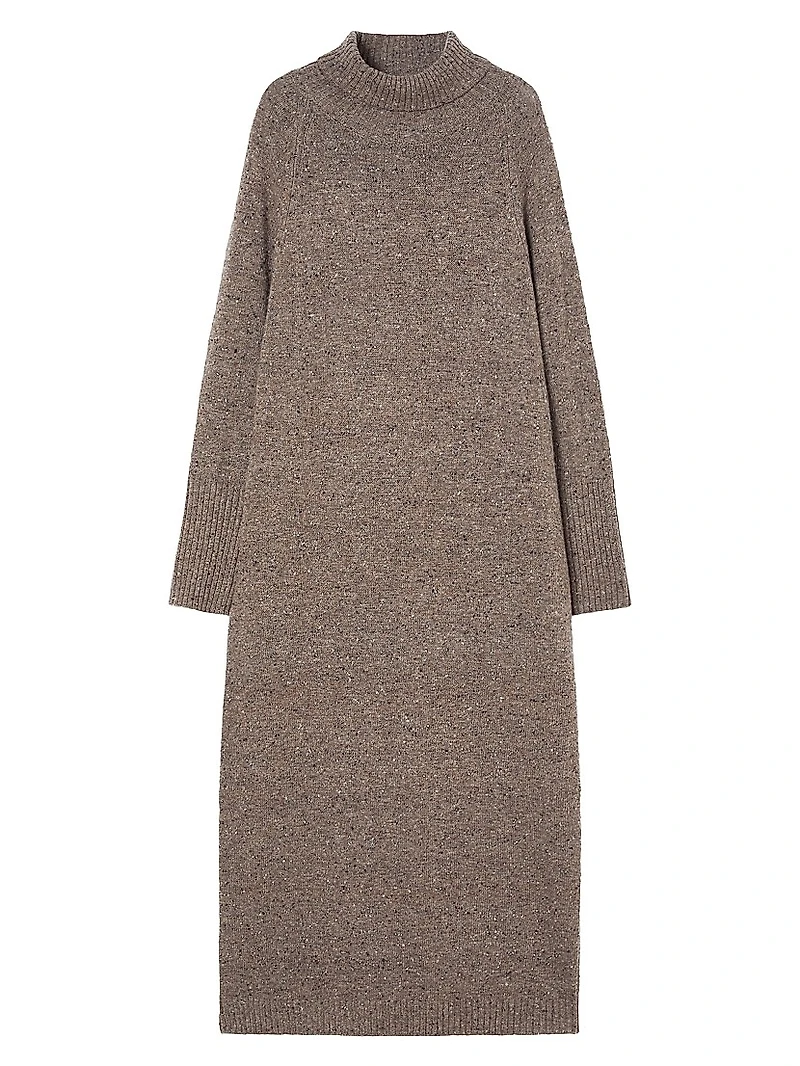 Rhinestone Adorned Knit Dress