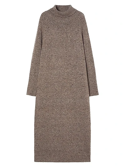 Rhinestone Adorned Knit Dress