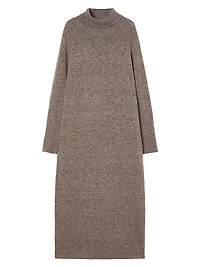 Rhinestone Adorned Knit Dress