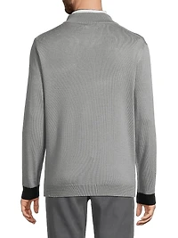 Rowe Merino Wool Quarter-Zip Sweater