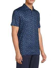 Rovana Floral Performance Polo Shirt