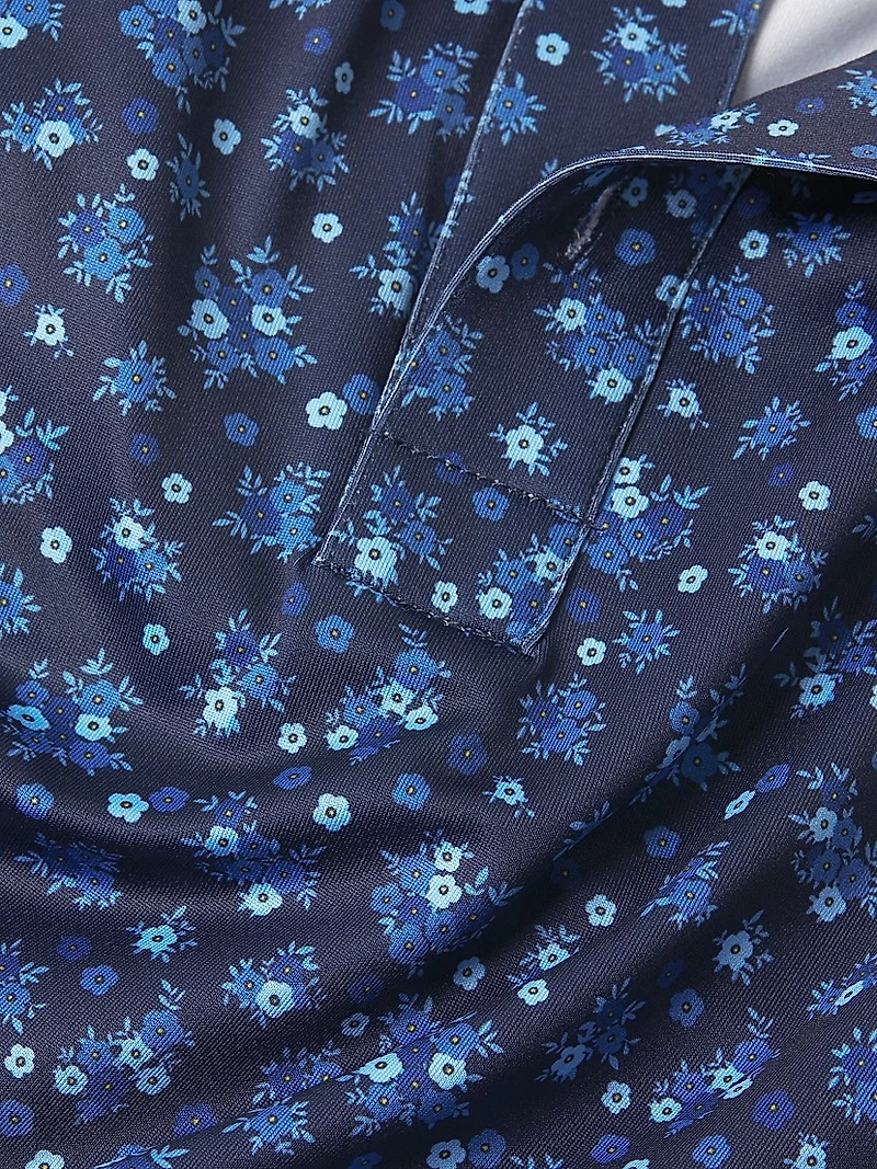 Rovana Floral Performance Polo Shirt