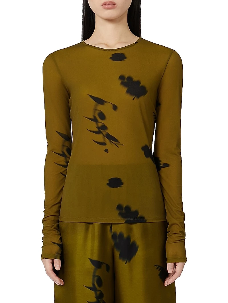 Tulle Jersey T-Shirt