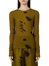 Tulle Jersey T-Shirt