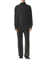 Silk High Neck T-Shirt
