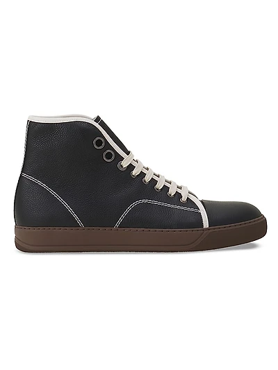 DBB1 High-Top Leather Sneakers