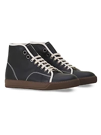 DBB1 High-Top Leather Sneakers
