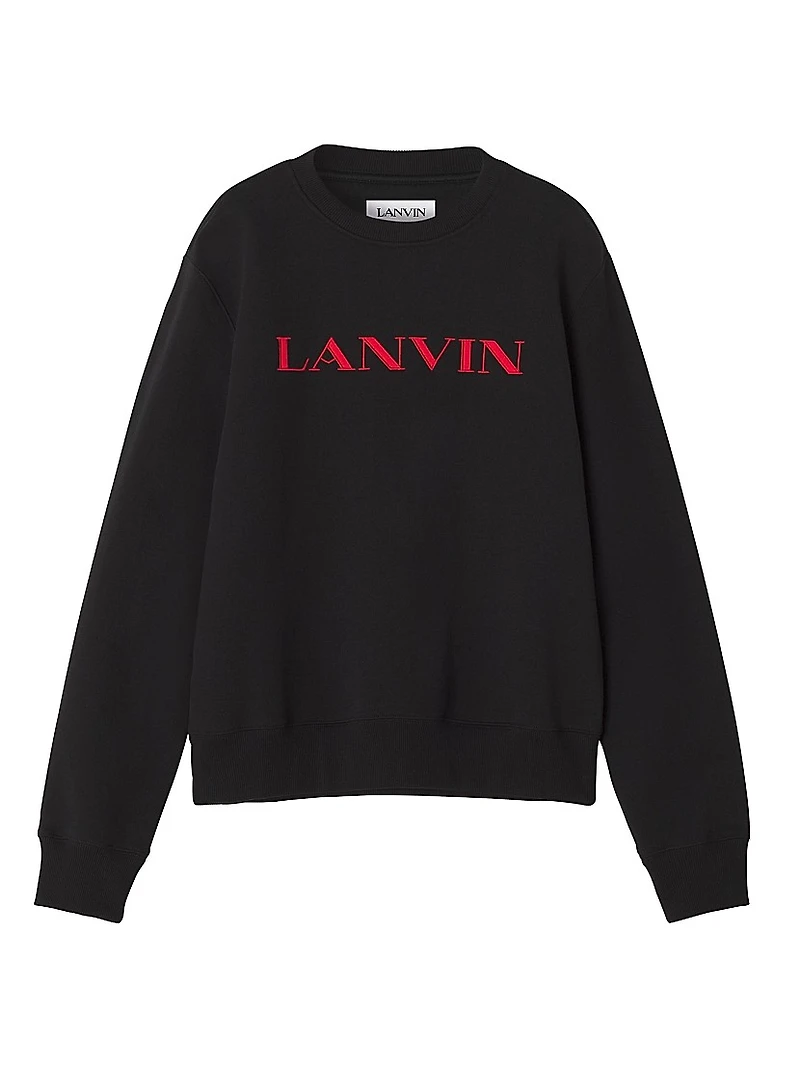 Embroidered Cotton Sweatshirt