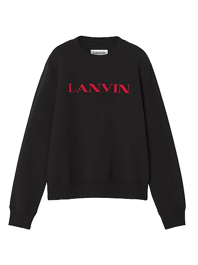 Embroidered Cotton Sweatshirt